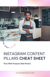 Instagram Content Pillars Cheat Sheet (Free Download)