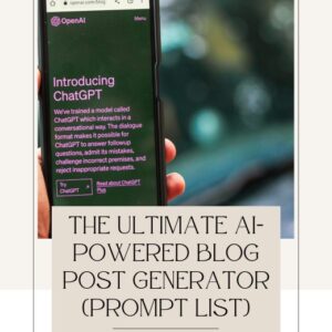 The AI-Powered Blog Post Generator (Free Download)