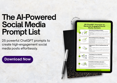 The AI-Powered Social Media Prompt List – Generate Engaging Content in Seconds!