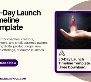 30-Day Launch Timeline Template