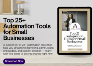 Top 25+ Automation Tools for Small Businesses (Free Download)