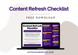 Content Refresh Checklist (Free Download)
